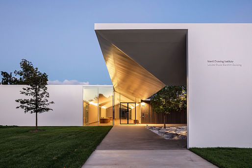 The Menil Drawing Institute by Johnston Marklee. Photo: Richard Barnes, courtesy the Menil Collection, Houston. 