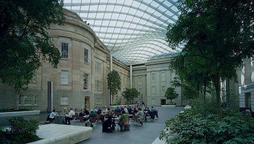 Kogod Courtyard at the Smithsonian American Art Museum in Washington D.C. Photo: Timothy Hursley