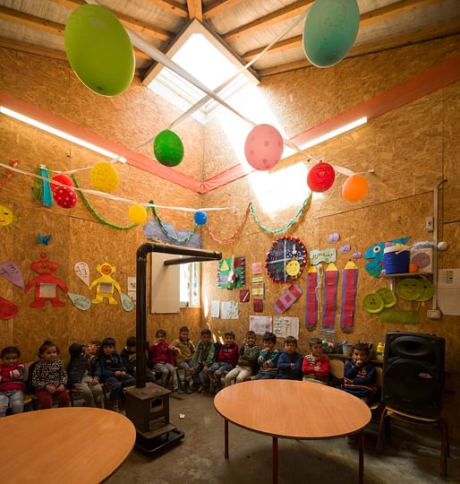 Children attending class, Jarahieh School, Al-Marj, Lebanon. © Aga Khan Trust for Culture / Cemal Emden (photographer)