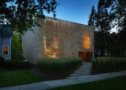 SINGLE-FAMILY RESIDENTIAL - SMALL (up to 2,500 square feet)​ - Honor: Lipton Thayer Brick House (Chicago, IL) by Brooks + Scarpa. Photo: Marty Peters.