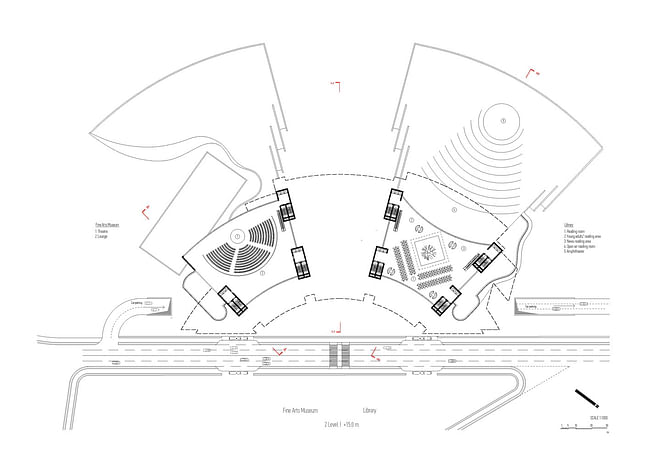 Plan, level 2 (Image: Architecton)