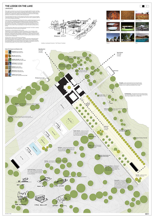 Second Prize: Professor Alan Pert and team members from Nord architecture/landscape firm (Brian McGinlay, Helen-Anne Love, Mark Bell and Rod Kemsley) and Atelier 10 environmental /structures firm