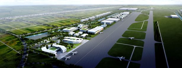 Ding Shu General Airport, Yixing Dushu, China / Cordogan Clark & Associates with Hanson