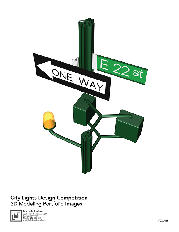 City Lights Design Competition Entry.