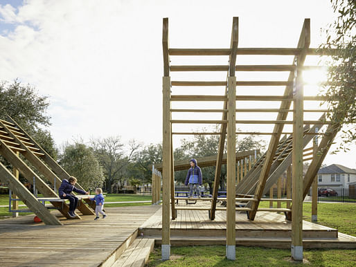 Learning Pavilion in Houston by Inflection Architecture. Photo by Leonid Furmansky 