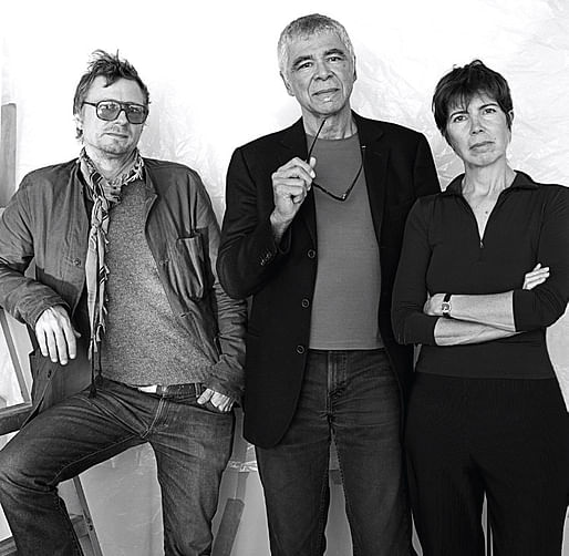 Recipient of the 2012 Lawrence Israel Prize: NY firm Diller Scofidio + Renfro (pictured from left to right, the DS+R partners Charles Renfro, Ricardo Scofidio and Elizabeth Diller, Photo: Abelardo Morell)
