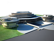 Sport city in University of Jordan - Proposal 3D