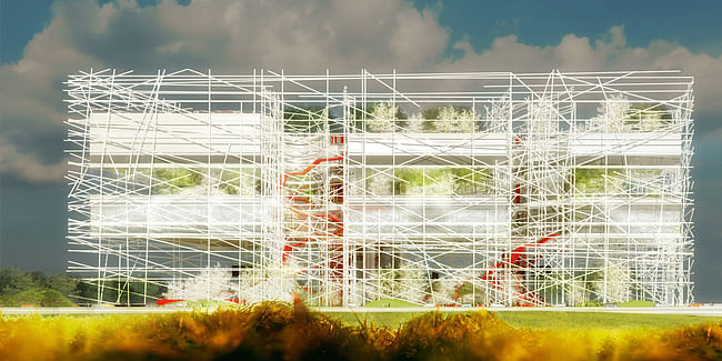 Rendering (Image courtesy of Oxo architects + Nicolas Laisné architecte urbaniste)