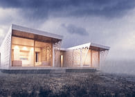 Unboxed - 100% recycable prefab wooden house‏