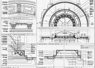 2006 - East Hampton Residence. Dome Costruction Detail, AutoCAD