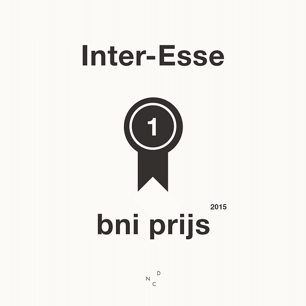 Gisteren heeft De Nieuwe Context voor de tweede keer de bni prijs gewonnen! bni prijs 2015 - Roel Slabbers - Inter-Esse