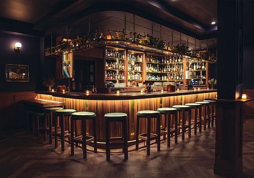 Merit Award, Lounge/Nightclub + People's Choice Award: Bar Henry (Los Angeles, California.) Designed by: Aero Collective. Photo: Brett Rubin.