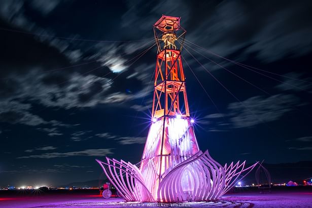 This was the final piece at burning man with a focus on my design for the tower.