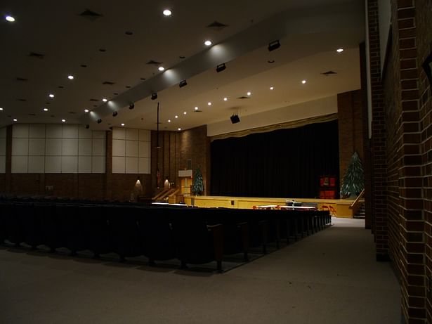 INTERIOR VIEW OF AUDITORIUM