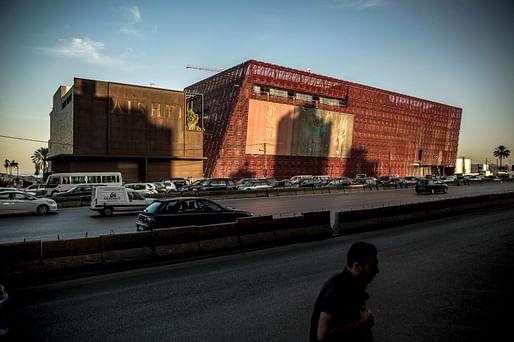 The Aishti Foundation, which shares a building with a large retail space for luxury brands, was designed by the architect David Adjaye. Credit Bryan Denton for The New York Times