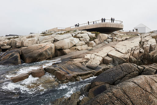 Peggy’s Cove by Omar Gandhi Architects in Nova Scotia, Canada. Image: Maxime Brouillet