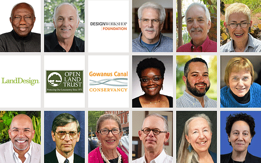 The American Society of Landscape Architects 2024 Honorees. Photo: ASLA 