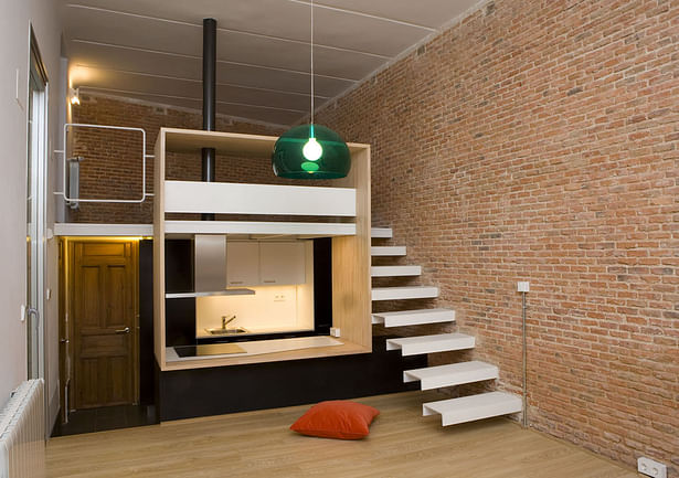 ideas para un Loft. Rehabilitación de edificio en Madrid