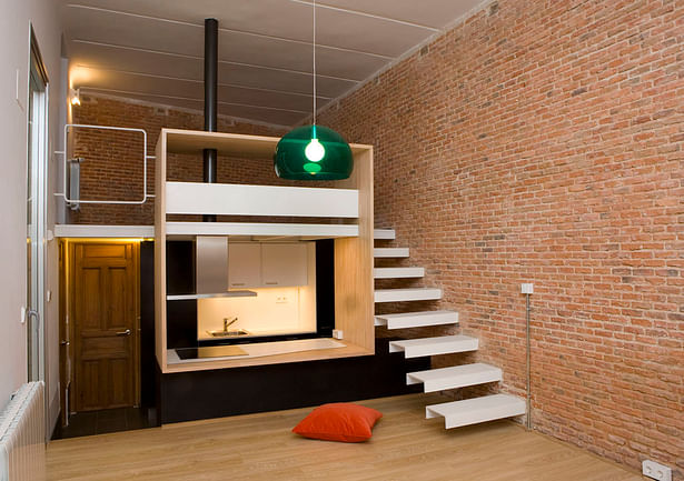 ideas para un Loft. Rehabilitación de edificio en Madrid