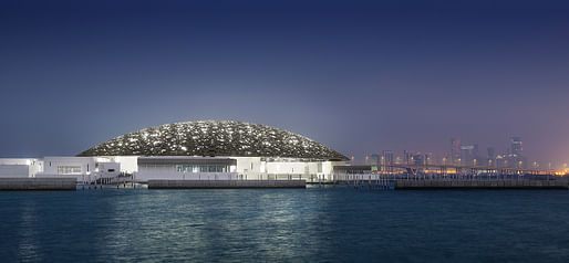 Exterior of the new Jean Nouvel-designed Louvre Abu Dhabi which is scheduled to open on November 11. © Louvre Abu Dhabi, Photography: Mohamed Somji