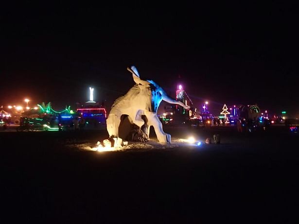 Built piece at Burning Man 2012.