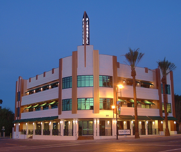 The Pinnacle - night view