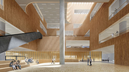 Lobby. Image: Schmidt Hammer Lassen Architects.