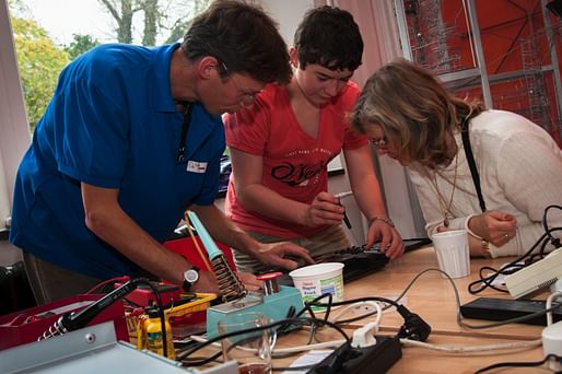 Repair Cafe (Amsterdam, The Netherlands). Photo courtesy of Curry Stone Design Prize.