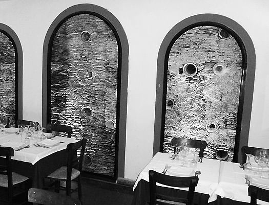 restaurant Flavio al Velavevodetto, Testaccio district, Rome Photo by Michael Ezban