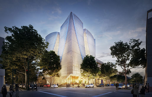 NEXT LA AWARD - MERIT: Belzberg Architects, Apertures Mexico City, Mexico.