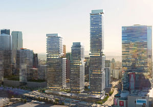 SOM and P-A-T-T-E-R-N-S team up to design a building complex for DTLA