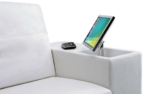 Artanova's 'Athena,' a so-called smart-couch with embedded technology. 