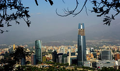 Chilean Skyscraper Overshadows The City