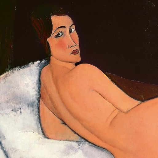 Image: Amedeo Modigliani Nude 1917 (detail) Private Collection