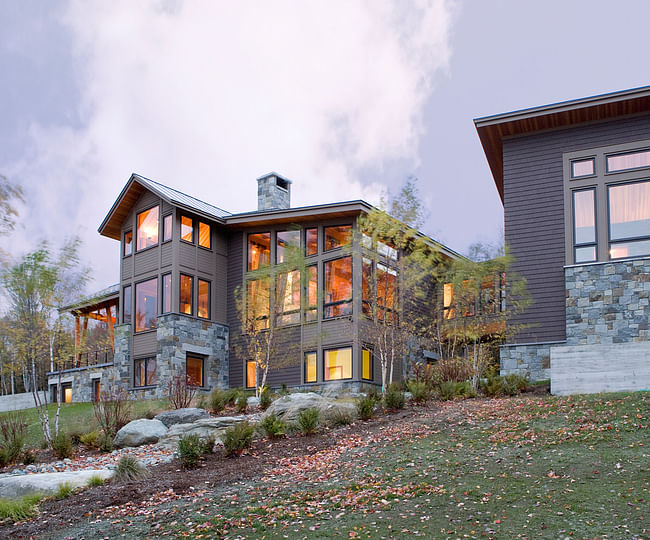 Vermont Mountain House by Stowe, Vermont by MGA | Marcus Gleysteen Architects