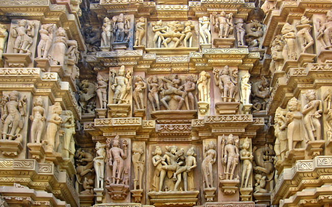 The infamous effigies of Khajuraho 