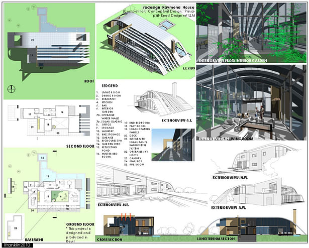 Redesign Raymond House (Competition) Conceptual Design. Principal- Lead Designer/ LLM