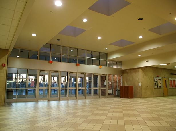 INTERIOR VIEW OF MAIN ENTRANCE