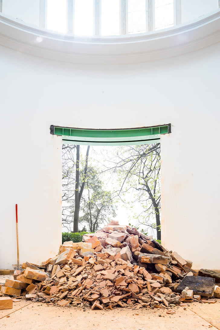 'Making Heimat. Germany, Arrival Country' pavilion. Photo © Felix Torkar courtesy La Biennale di Venezia.