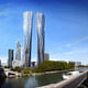 The Foster + Partners-designed Hermitage Plaza in Paris-Courbevoie (Image: Foster + Partners)