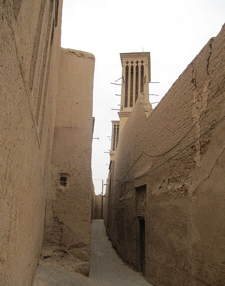 Eine Gasse in Yazd...