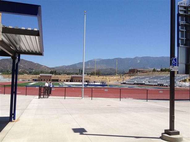 Field View of BHS New Athletic Complex