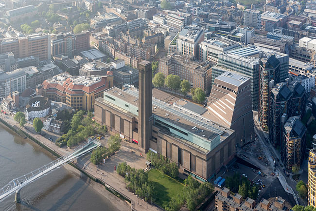 The new Tate Modern Switch House. Designer: Herzog & de Meuron. Photo courtesy of 2016 Designs of the Year Award.