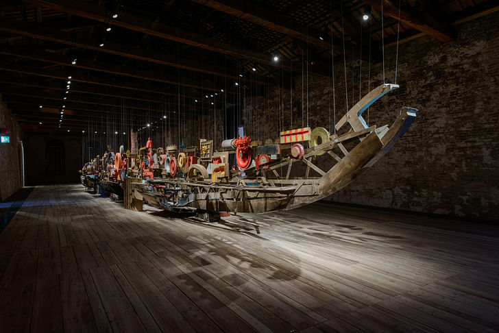 Turkey's 'Darzanà: Two Arsenals, One Vessel', photo by Andrea Avezzù, courtesy La Biennale di Venezia