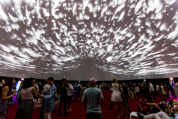 Immersive projection mapping for Art Basel