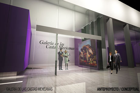 Sala Exhibicion Castas Museo de Historia Mexicana