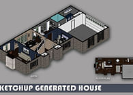 SketchUP Generated House 
