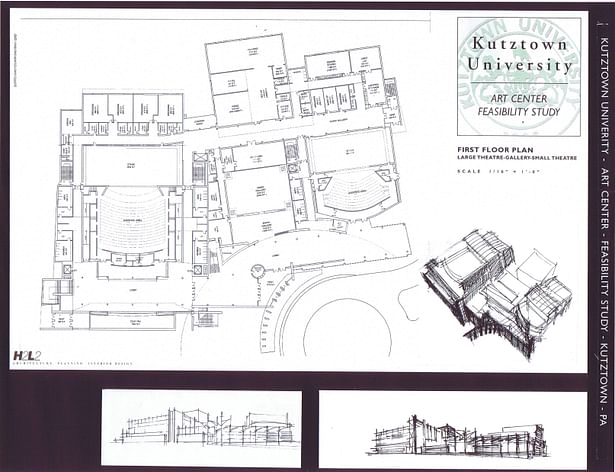 First Floor Plan and Sketches
