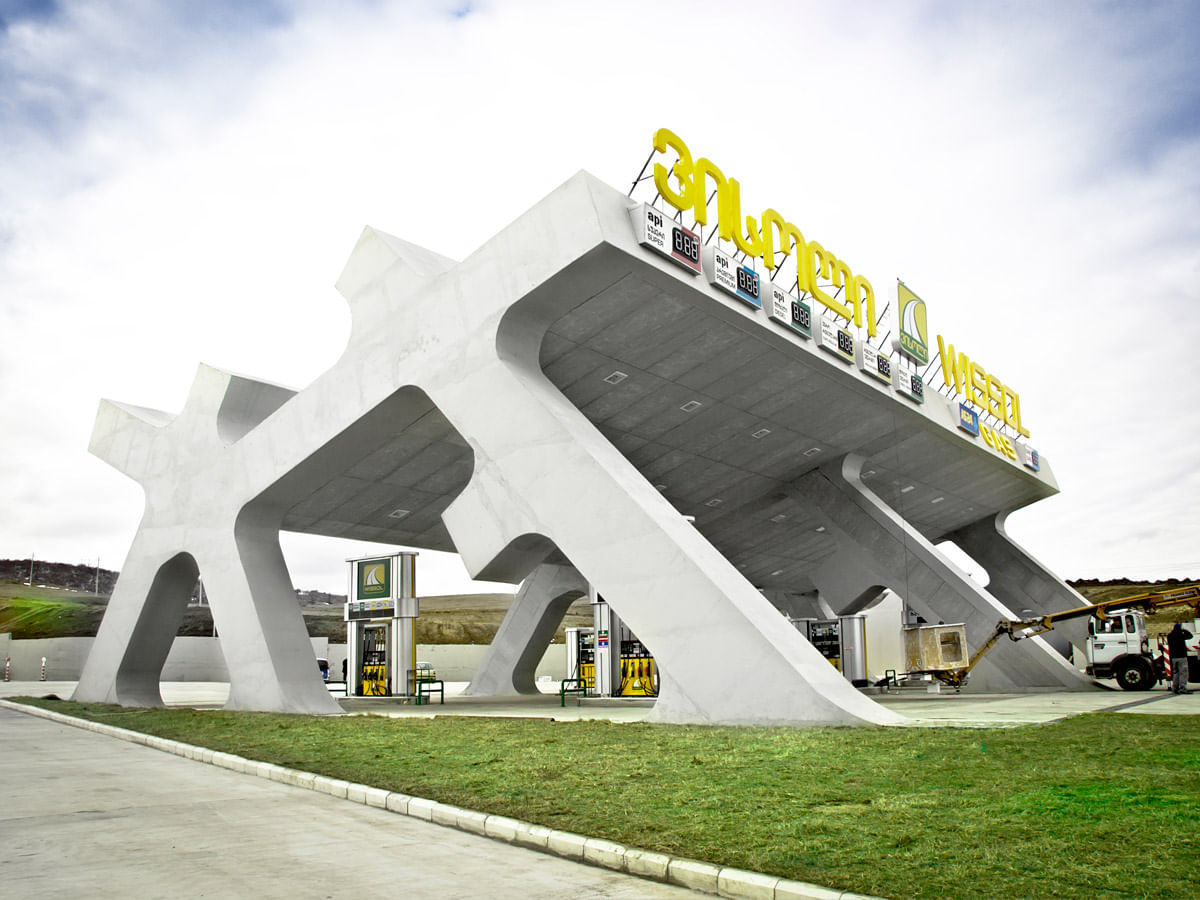 J. MAYER H. Designs Series of Highway Rest Areas in Georgia