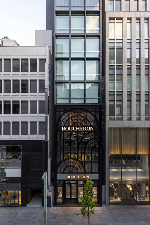 ​Boucheron in Ginza, Tokyo, Japan by Lecoadic-Scotto Architecture. Image: © Boucheron